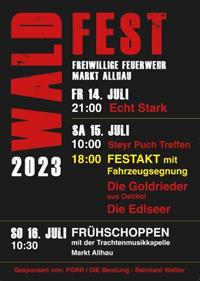 A4 Plakat Waldfest